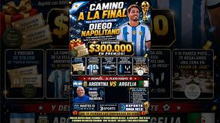 🔴EN VIVO | Argentina 🇦🇷 vs Argelia 🇩🇿 | PREVIA Camino a la final con Diego Napolitano | DSports Roca
