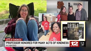 Richmond professor honored for many acts of kindness