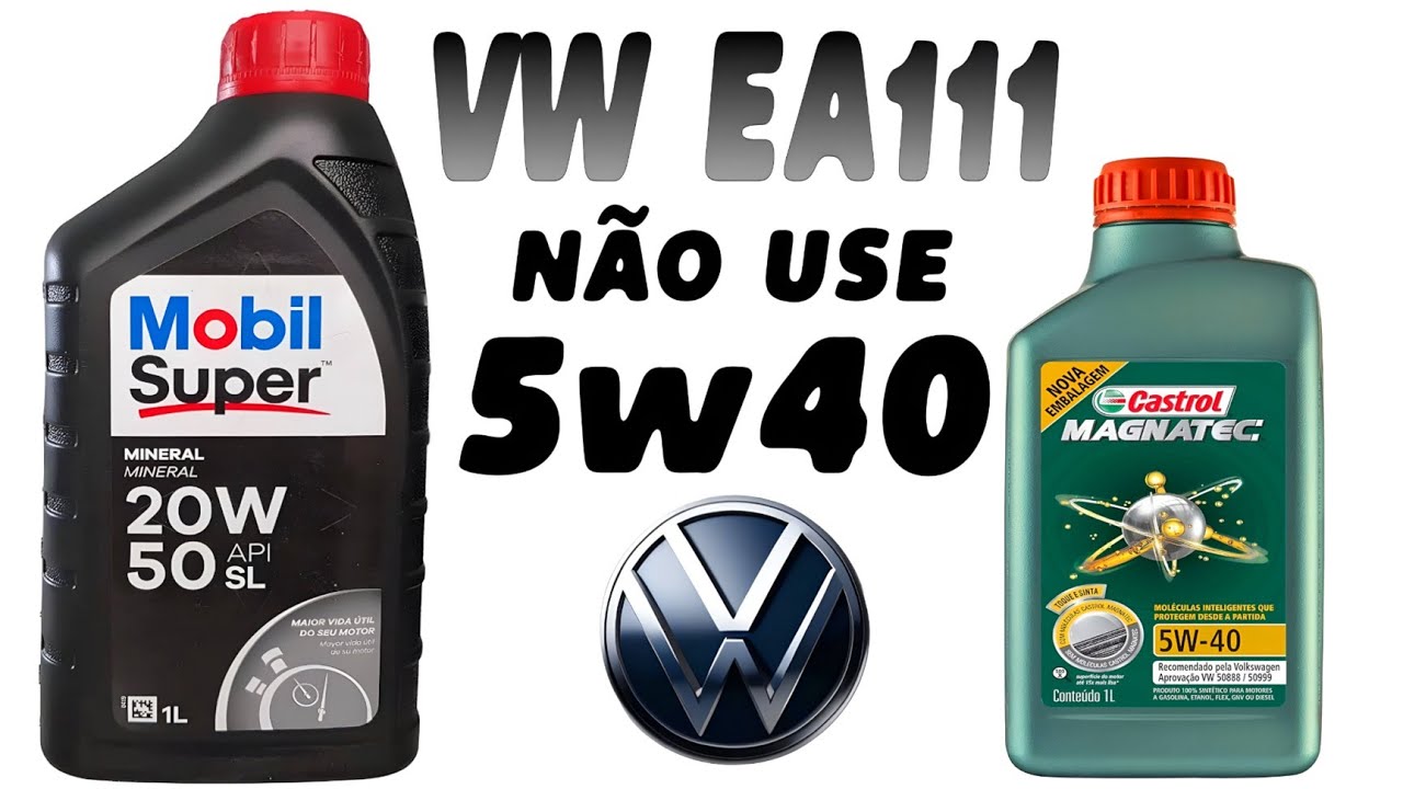 MOTOR VW EA111 COM ÓLEO ORIGINAL Fumando/ Batendo/ acendendo Luz! O que ...