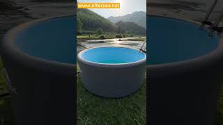 Commercial Grade Inflatable Plunge Pool for Glamping &amp; Outdoor Wellness | Aftersea Factory