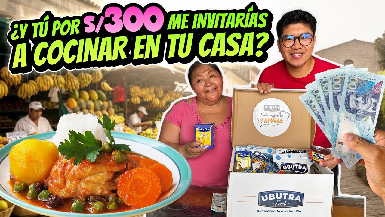 COCINANDO CON GENTE REAL: 300 SOLES, UNA RECETA Y UNA HISTORIA 🇵🇪