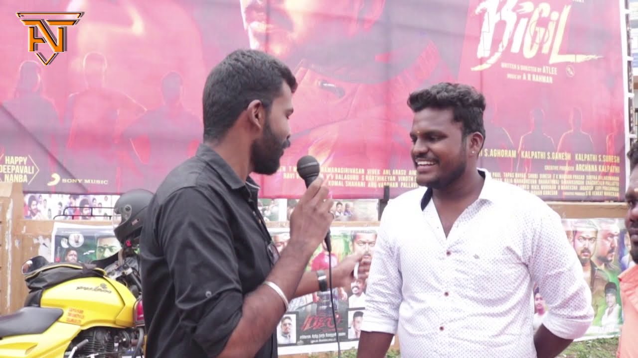 Bigil FDFS Celebration Karaikudi Pandian Cinemas YouTube