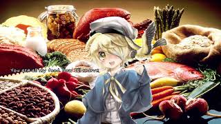 Fukase eats Oliver's spaghetti