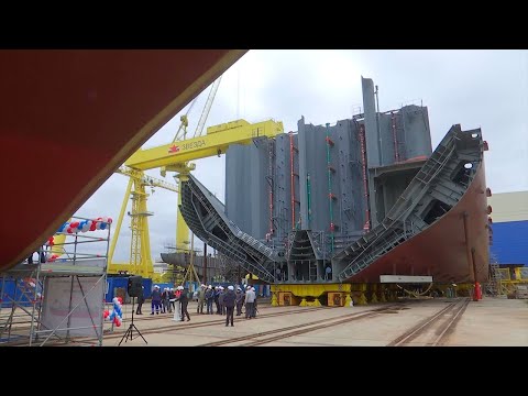Стартовало строительство первого суперсовременного танкера-продуктовоза «Иван Айвазовский»