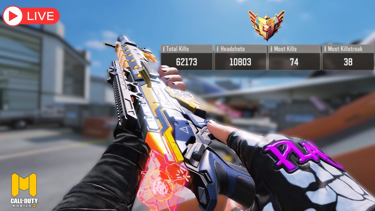 🔴 Satisfying Marksman Aim 🎯| New update | Rank Reset 🤒#callofdutymobile