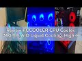 Review PCCOOLER CPU Cooler, 360mm AIO Liquid Cooling, High-Performance Pump, 2.4” IPS Display, CPS A