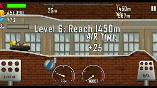 Hill climb racing. Driving hovercraft in factory, hove craft Vs toxic screenshot 4