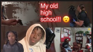 High School Student Arrested After Flashing Handgun At Students In Class Room REACTION!!