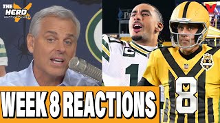 NFL WEEK 8 REACTIONS: Packers-Steelers, Jordan Love ELITE + Cowboys | THE HERD w/ Colin Cowherd