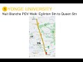 TTC POV Walk: Eglinton Station to Queen Station (Nuit Blanche 2023, 4K 60FPS)