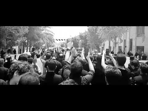 سر دادن نوحه از خون جوانان وطن در یزد