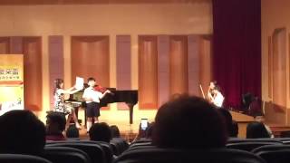 20160710 2016歐朵盃國際音樂大賽(台北場)中年級音樂班組第一名:Rieding Concertino op.21 by 9 year-old boy