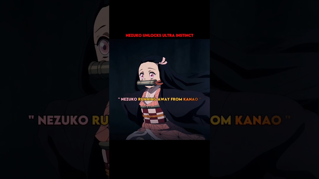 Nezuko unlocks ultra instinct 