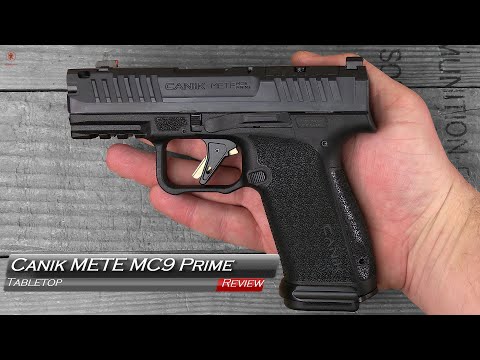 Canik METE MC9 Prime Tabletop Review and Field Strip