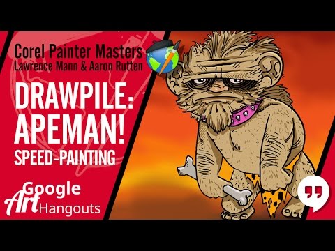 APEMAN - DrawPile SpeedPaint (feat. Lawrence Mann) - APEMAN - DrawPile SpeedPaint (feat. Lawrence Mann)