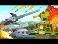 Tanque contra un ejército de enemigos. Dibujos animados sobre tanques de guerra. Coches monstruosos.