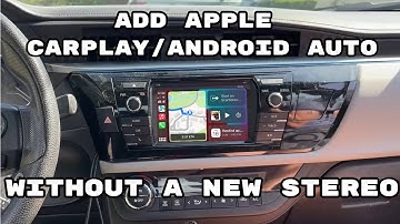 How to Add Apple CarPlay and Android Auto to 2014-2019 Toyota Vehicles