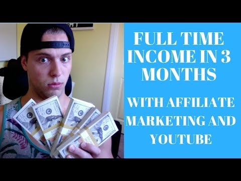 How He Made A FULL-TIME INCOME From Affiliate Marketing & YouTube (Student Success Story)