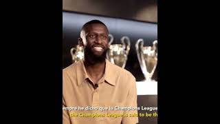 Rüdiger￼s first interview with Real Madrid ￼