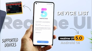 Realme Android 14 New Update | realme UI 5.0 Device List | Android 14 Update for realme Devices ⚡⚡
