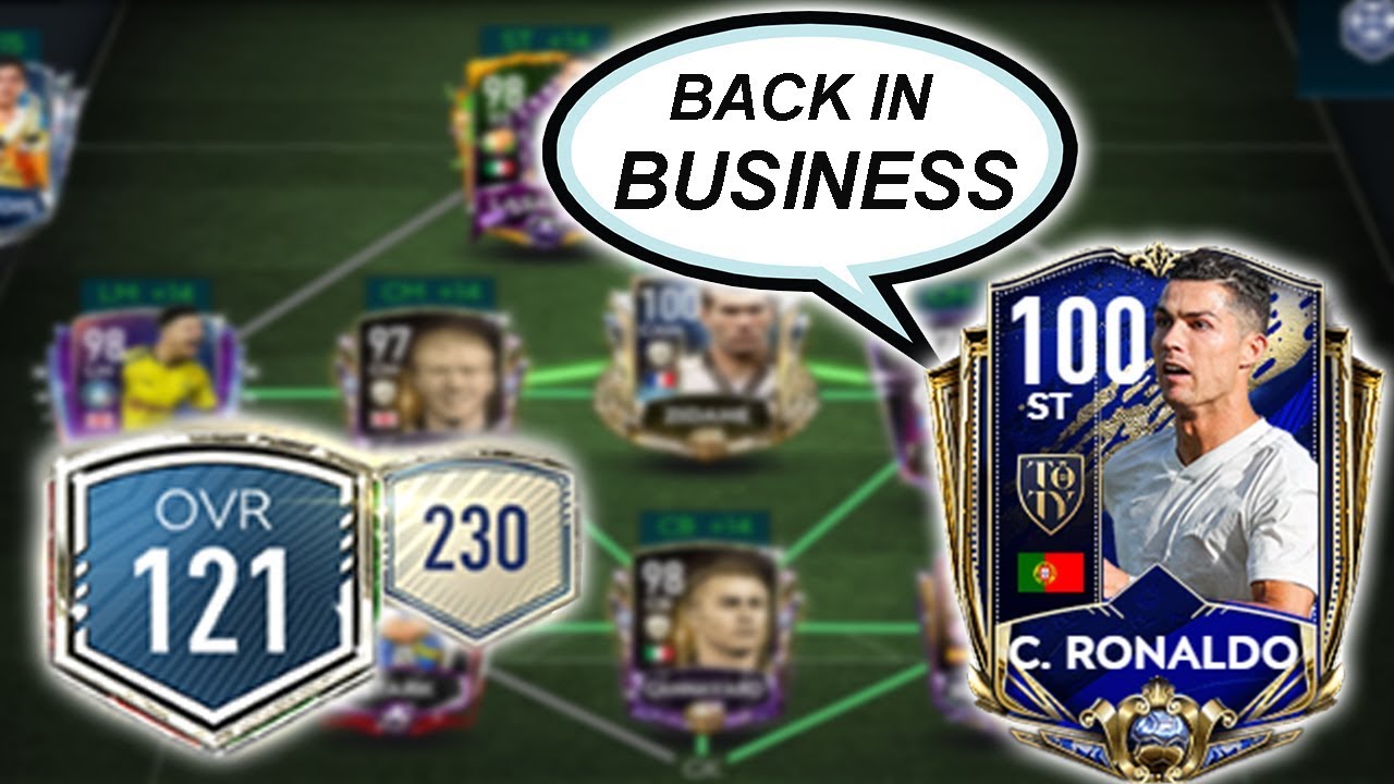 UTOTY RONALDO IS BACK! AMAZING TEAM UPGRADE! FIFA MOBILE 20
