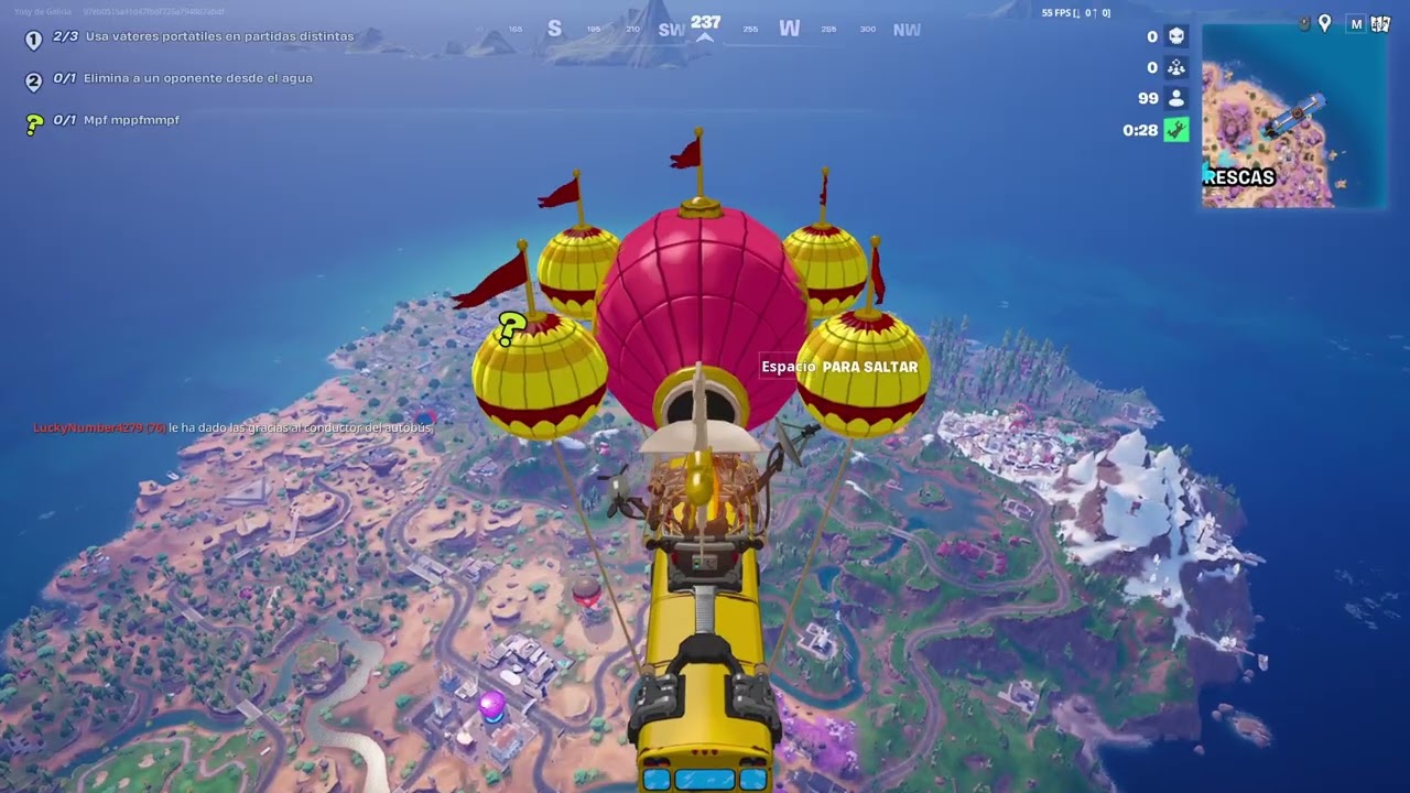 Fortnite | Competitivo del modo fall guys, empieza lo difícil|¿Terminare en mi horario antiguo?|1/26