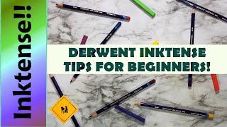 Derwent Inktense Tips for Beginners + Real Time Demo