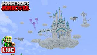 Building Clouds in my 58,100 Day Hardcore Minecraft World