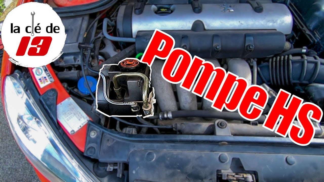 Remplacement pompe direction assistée 206 RC