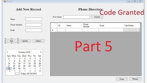 | Create Phone Directory using Text File [Part 5] | Update Data of Text File (Update user Details)