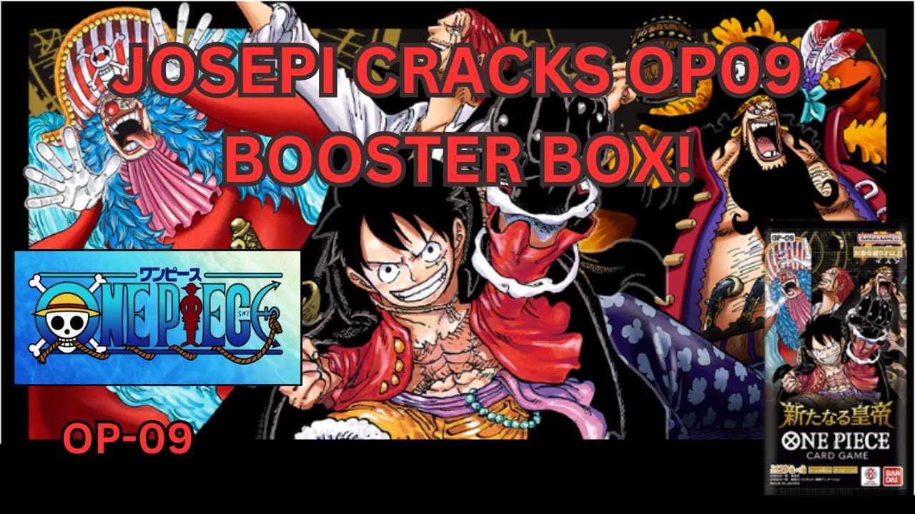 One Piece Emperors in the New World op09, Josepi cracks his first booster box!