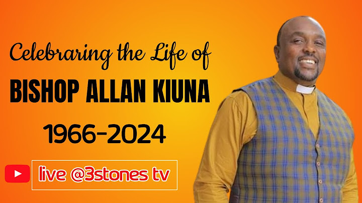 🔴CELEBRATING THE LIFE OF BISHOP ALLAN KIUNA II JCC PARADISE II 17.07.2024 !! 3STONES LIVESTREAM