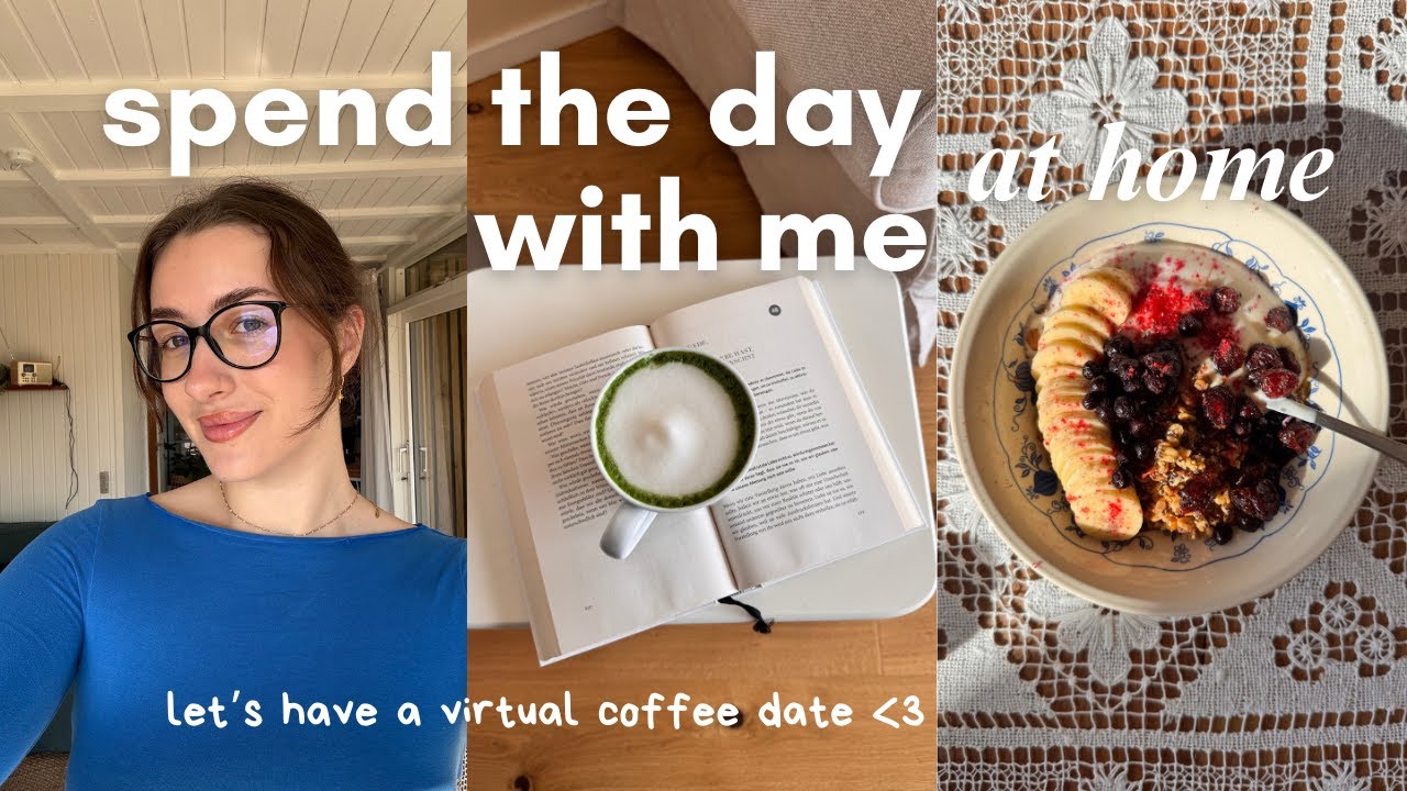 a cozy day at home 🎧🌷| morning routine, household chores & life updates