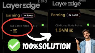 Layeredge CLI NODE point 100% Solution. #layeredge