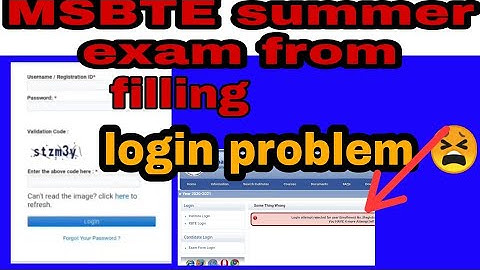 msbte summer 2021 exam form filling