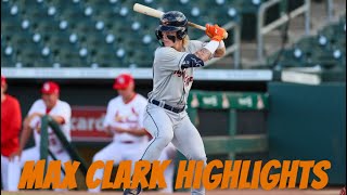 Max Clark Full Season Minor League Highlights #mlb #baseball #maxclark