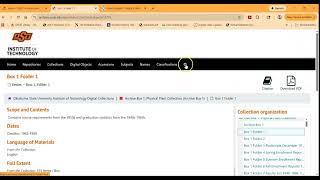 Oklahoma State University Institute of Technology (OSUIT) Guide to ArchivesSpace