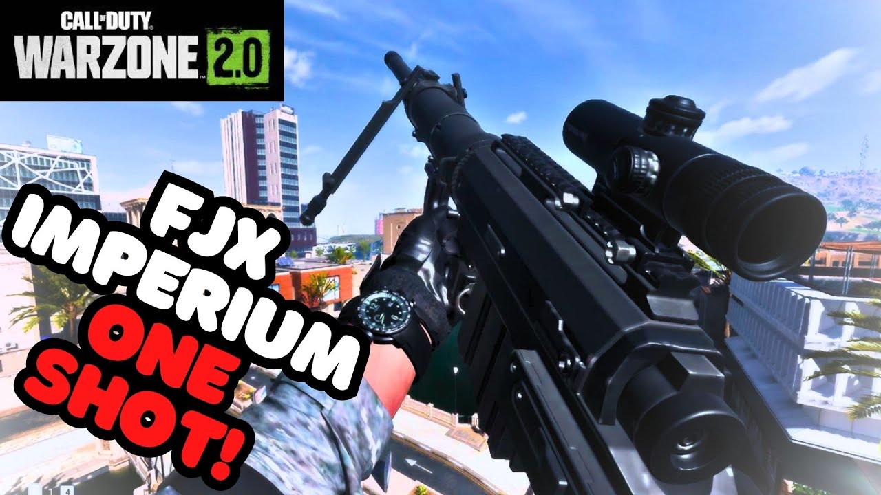 Sniping ISN"T Dead In Warzone 2! (BEST FJX IMPERIUM SNIPER Loadout WARZONE 2)