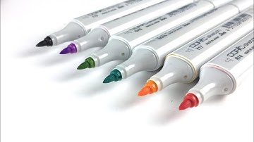 Quick Tip: New Copic Sketch Fine (bullet) Nib