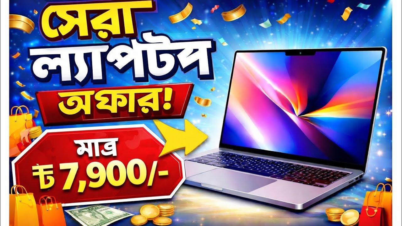 নতুন বছরে শেরা অফার ৭৯০০ টাকা মাত্র | Laptop price in BD | Laptop Update price 2026
