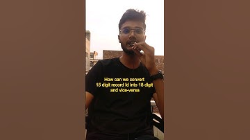 Q36- Conversion of record Id #salesforce #developer #softwareengineer #salesforceadmin #software