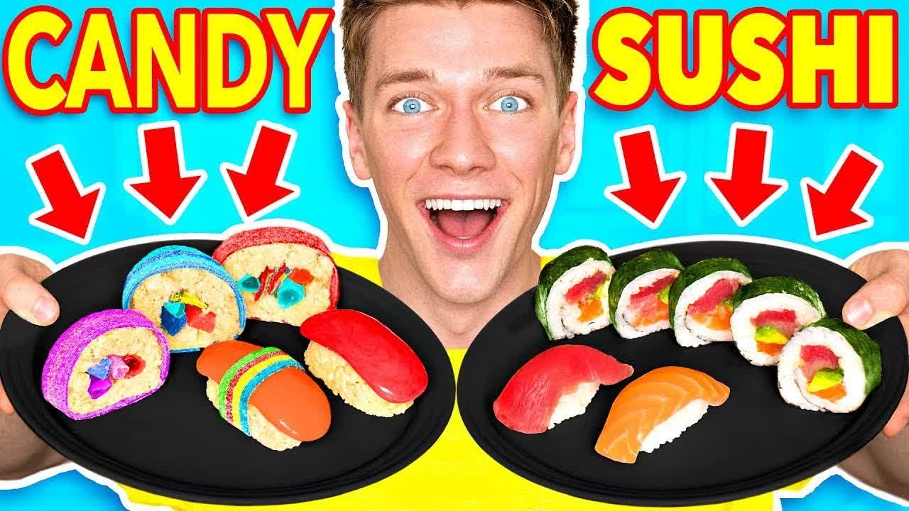 Making FOOD out of CANDY!! Learn How To Make DIY Edible Candy vs Real