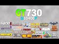 GT 730 + İ5 10400F 75 Game Test