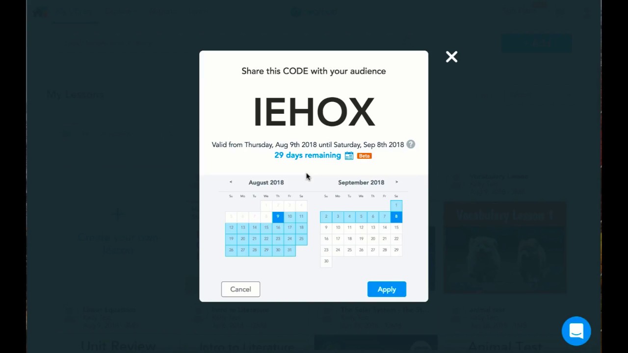 Adjust The Expiration Date Of Student Paced Codes Nearpod Blog