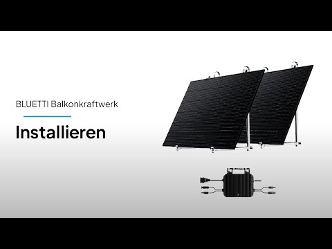 BLUETTI A80 Microinverter Balcony Solar System丨Easy Setup Guide