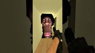 Escape From Hi my Name is Aughh in Liminal Hotel Nextbot Gmod #shorts
