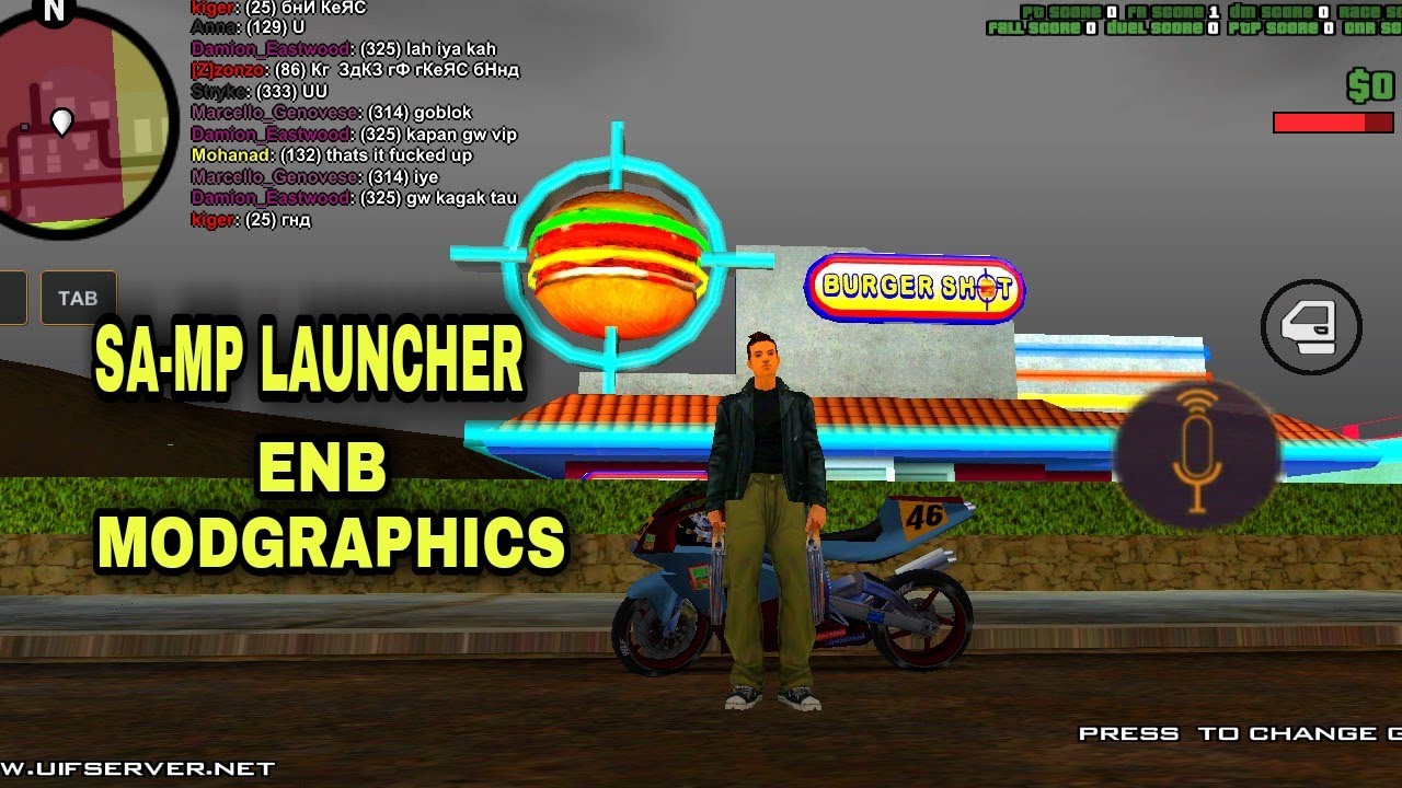 GTA Samp Launcher ModGraphics Enb - YouTube