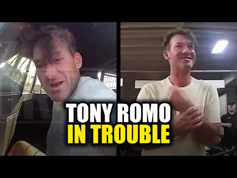 WATCH: Tony Romo’s DUI Arrest Unfolds in Bodycam Footage