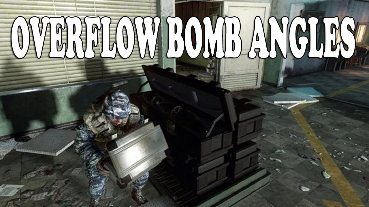 Overflow Bomb Angles | Call of Duty Black Ops 2 Guide