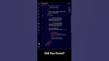 Make any element fullscreen using javascript | Fullscreen API | Javascript tricks